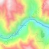 Villo topographic map, elevation, terrain