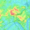 Normanby topographic map, elevation, terrain