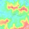Manantheri topographic map, elevation, terrain