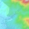 Air Terjun Batu Bertenggek (Tier 2) topographic map, elevation, terrain