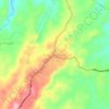 Bukit Kemuning topographic map, elevation, terrain