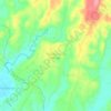 Nagari Limau Puruik topographic map, elevation, terrain