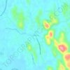 Govinna topographic map, elevation, terrain