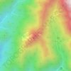 奥丸山 topographic map, elevation, terrain