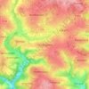 Drinhausen topographic map, elevation, terrain