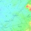 Long Marston topographic map, elevation, terrain