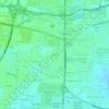 Waru topographic map, elevation, terrain