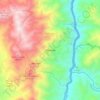 Marmato topographic map, elevation, terrain