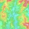 Baoxi topographic map, elevation, terrain