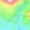 Atan topographic map, elevation, terrain