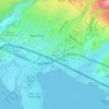 Waiau topographic map, elevation, terrain
