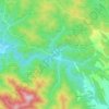 Zalan topographic map, elevation, terrain