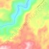Batiano topographic map, elevation, terrain