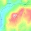 East Hill topographic map, elevation, terrain