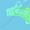 Grey's Beach topographic map, elevation, terrain