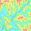 Darfork topographic map, elevation, terrain