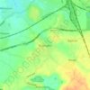 Shavington topographic map, elevation, terrain