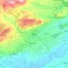 Alyth topographic map, elevation, terrain