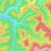 Grand Soldat topographic map, elevation, terrain