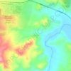 Kesirven topographic map, elevation, terrain