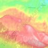 Bamboo topographic map, elevation, terrain
