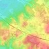 Lundbjerg topographic map, elevation, terrain