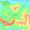 Batuwarno topographic map, elevation, terrain