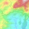 Achanakal hatty topographic map, elevation, terrain