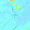 Sungai Kupang topographic map, elevation, terrain
