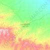 Las Anod topographic map, elevation, terrain
