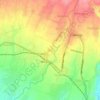 Beru topographic map, elevation, terrain