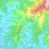 Cardini topographic map, elevation, terrain