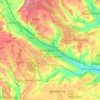 Berkhamsted topographic map, elevation, terrain