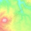 Besames topographic map, elevation, terrain