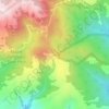 Cardiac Hill topographic map, elevation, terrain