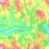 Lipníky - Taľka topographic map, elevation, terrain