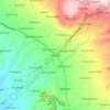 Kertek topographic map, elevation, terrain