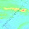 Petit Jean topographic map, elevation, terrain