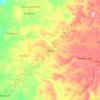 Cijaku topographic map, elevation, terrain