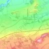 Humbie topographic map, elevation, terrain