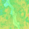 Шубино topographic map, elevation, terrain