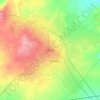 Uromi topographic map, elevation, terrain