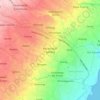 Kecamatan Selong topographic map, elevation, terrain