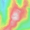 Glaramara topographic map, elevation, terrain