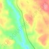 Mindoka topographic map, elevation, terrain