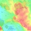 Steinbronnen topographic map, elevation, terrain