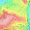 Résidence de la Lisière du Golf topographic map, elevation, terrain