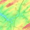 Terwagne topographic map, elevation, terrain