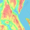 Gig Harbor topographic map, elevation, terrain
