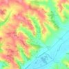 Fauret topographic map, elevation, terrain